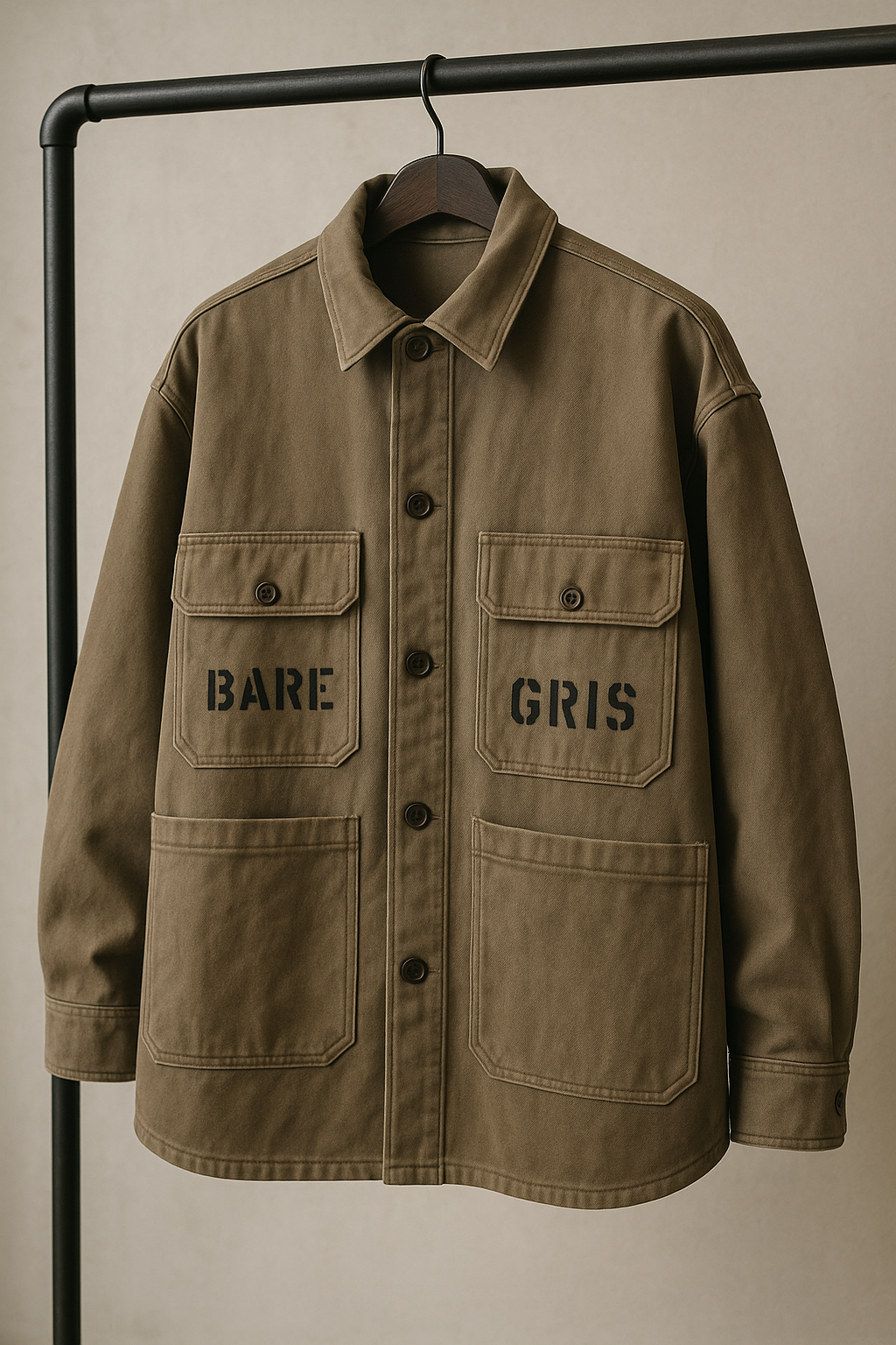 Workwear Overshirt — Olive